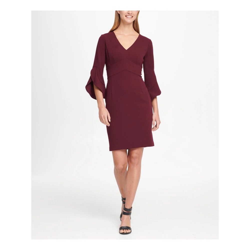 DKNY bell sleeve dress